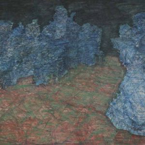 Sofia Ines Musumano Biancaneve e i sette nani acrilico matite e pastelli su tela cm55x38 gennaio 2018