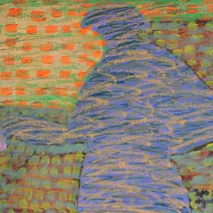 Sofia Ines Musumano Capitano acrilici su tela ed pennarelli 54x40cm Agosto 2019