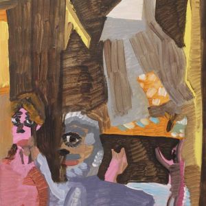 Sofia Ines Musumano Esilio acrilico su tela cm42x56 gennaio 2019