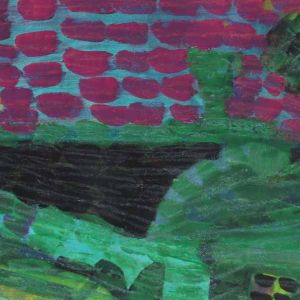 Sofia Ines Musumano In dialogo acrilico su tela cm54x24 luglio 2018