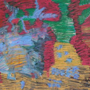 Sofia Ines Musumano Macchie acrilici pastelli ad olio penne cm49x63 marzo2020