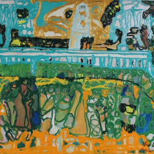 Sofia Ines Musumano Maesta grafite acrilici siringhe cm49x64 marzo 2020