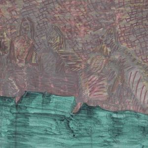 Sofia Ines Musumano Momento di Festa acrilico pennarelli e matite su tela cm54x36 gennaio 2017