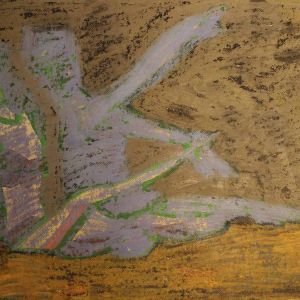 Sofia Ines Musumano Omaggio a Simona Atzori cm50x35 acrilico e pastelli su tela febbraio 2018