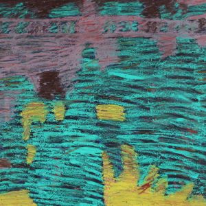 Sofia Ines Musumano Prato acrilici pastelli ad olio penne cm49x64 aprile 2020