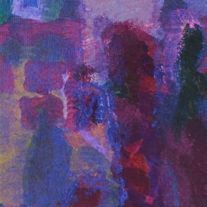 Sofia Ines Musumano Riflessi sulla laguna acrilici su tela 18x36cm novembre 2019