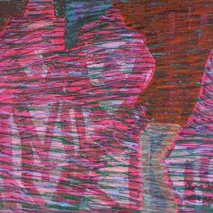 Sofia Ines Musumano Ti vedo acrilici e penna 54x40cm-settembre 2019