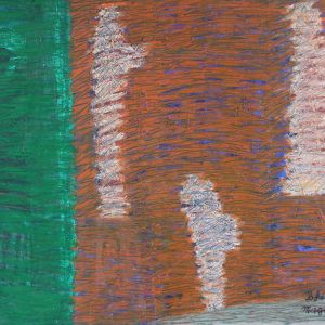 Sofia Ines musumano Persone in Chiesa acrilici pastelli ad olio penne cm49x64 maggio 2020