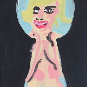 Sofia Inés Musumano Nuda Acrilico su cartoncino cm26x38 Ottobre 2017