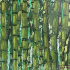 Sofia Inés Musumano Riflessi Acrilico su tela cm55x40 Maggio 2019